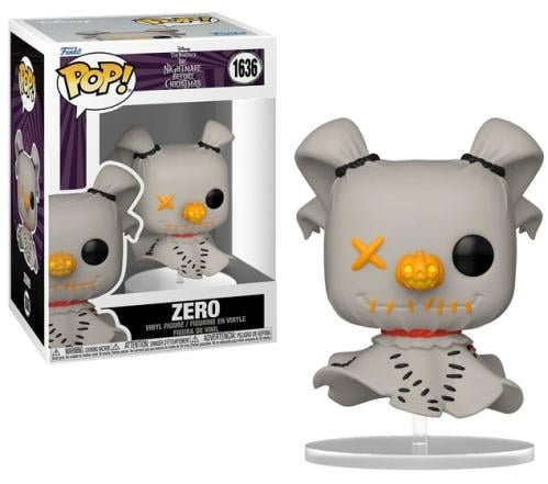 Funko Pop! vinyl figure of Zero from 'Nightmare Before Christmas' with packaging