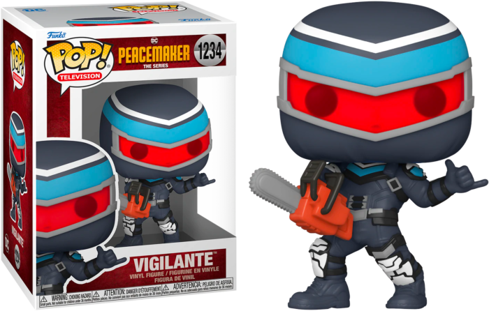 Funko Pop! Vigilante figure with packaging on a white background