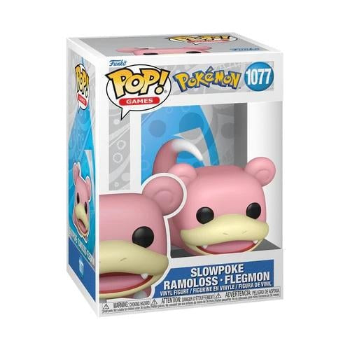 Funko Pop! vinyl figure packaging for Slowpoke from Pokemon