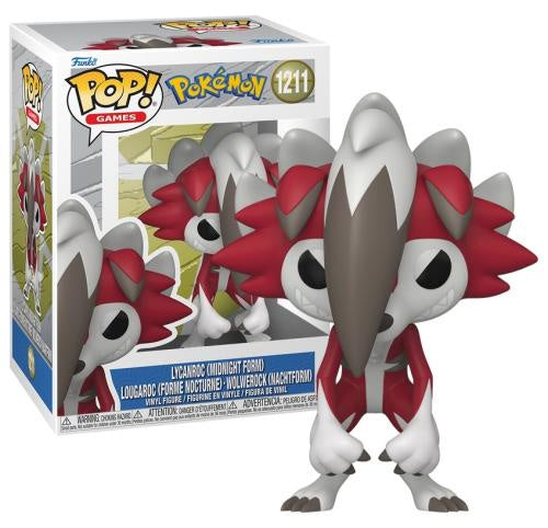 POKEMON - POP Games N° 1211 - Lycanroc (Midnight Form)