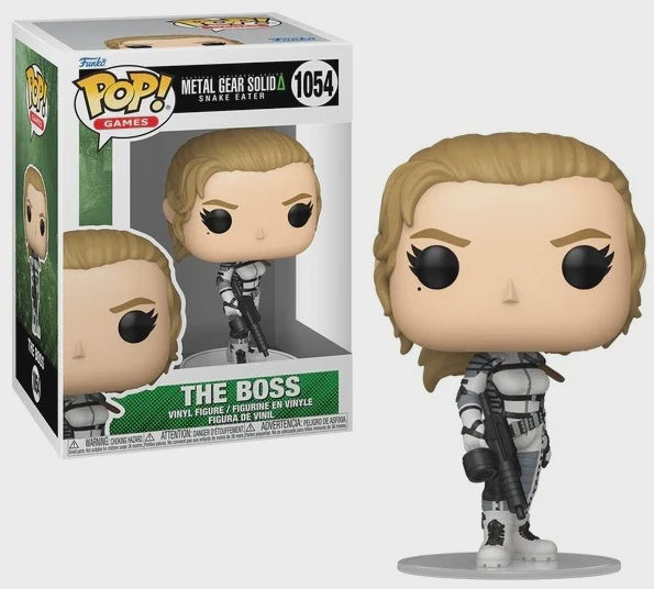 POP GAMES METAL GEAR THE BOSS FIG