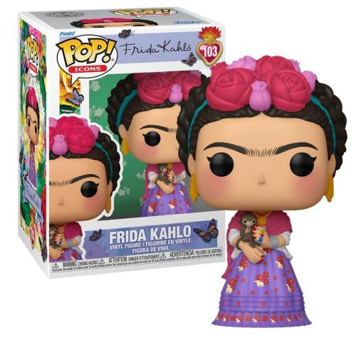 Frida Kahlo Funko Pop! vinyl figure with packaging
