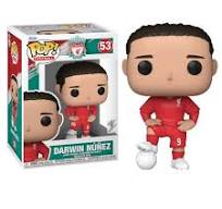     Score a goal with Pop! Darwin Nunez! This winger for Liverpool Football Club® in his red jersey is ready to lead the Premier League team in your soccer collection to victory!