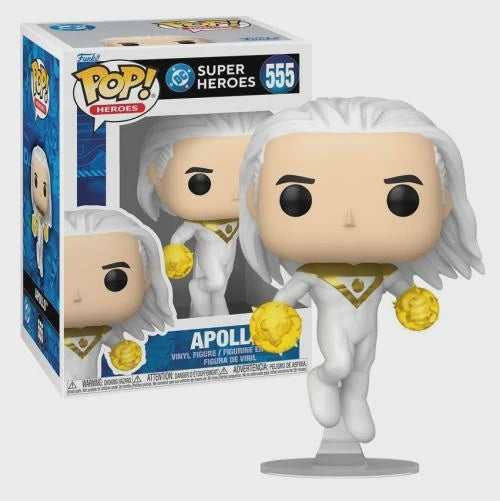 Funko Pop! vinyl figure of Apollo with packaging on a white background