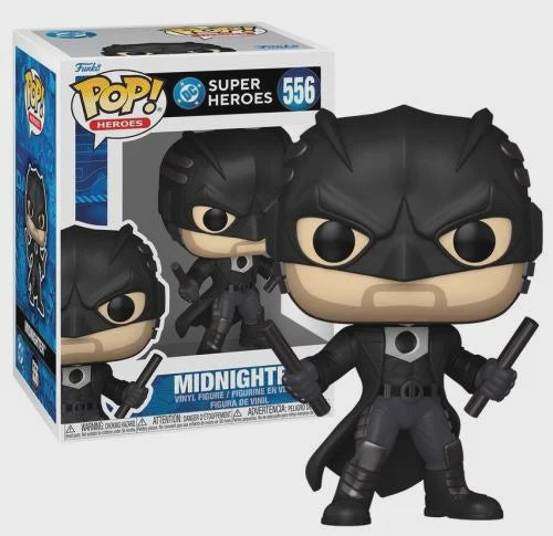 Funko Pop! vinyl figure of a superhero in black costume with packaging