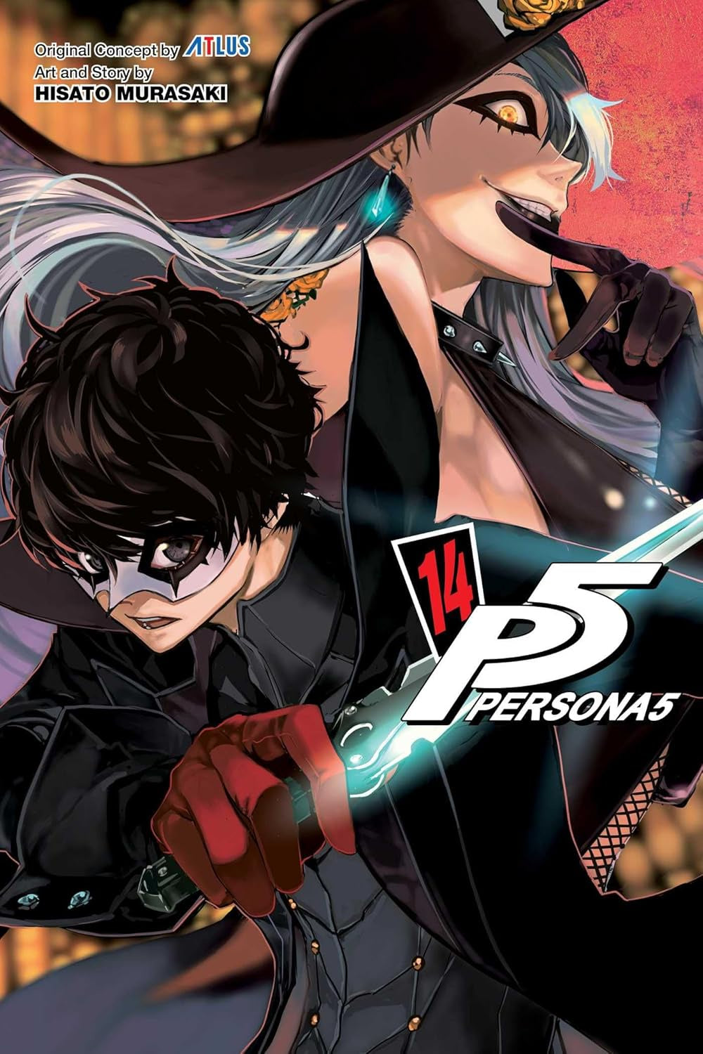 Cover of 'Persona 5' with two characters and the game logo.