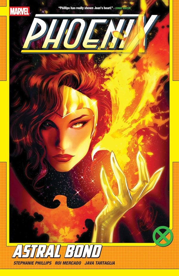 Comic book cover featuring a character with flames and the Marvel logo.