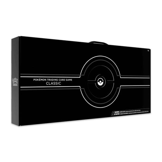  Pokémon TCG: Classic product packaging featuring a black design with circular graphic elements and white text.
