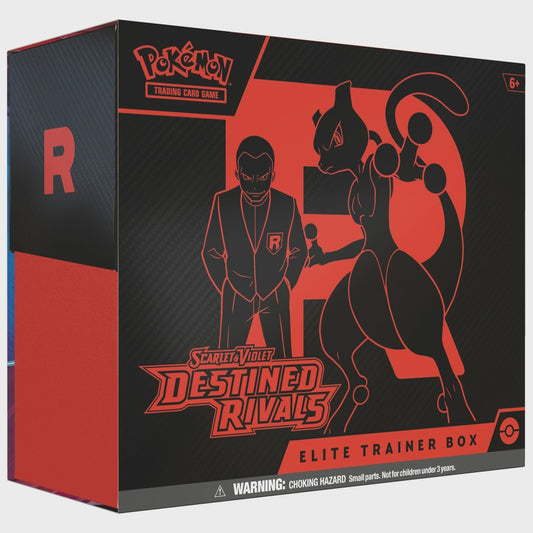 Pokémon Trading Card Game (TCG): Scarlet & Violet Destined Rivals Elite Trainer Box