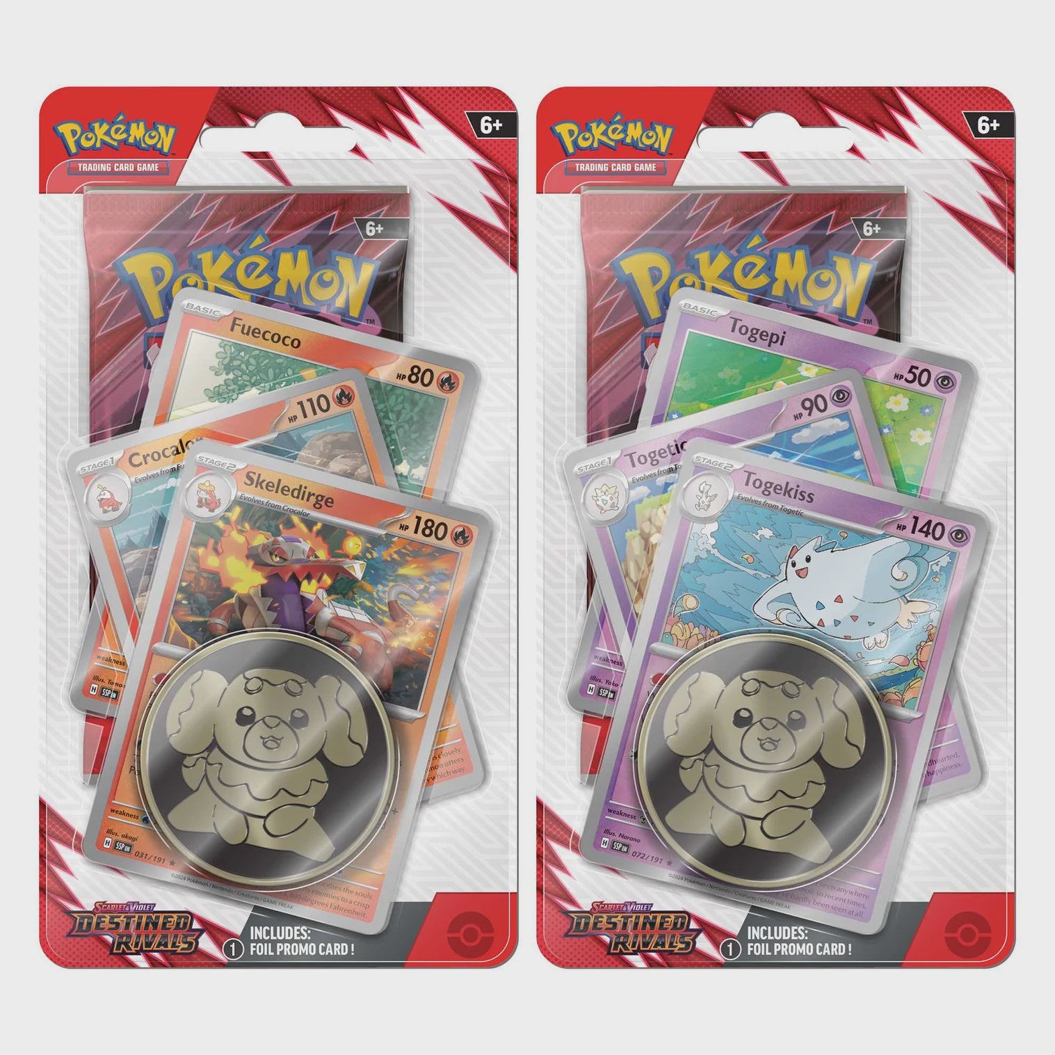 Pokemon TCG: Scarlet & Violet 10 - Destined Rivals - Premium Checklane CDU (12)