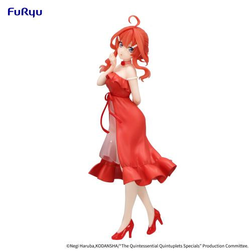 Figure of a character in a red dress with 'Fur Ryu' branding on a white background