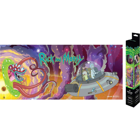 Rick and Morty - Space Portal XL Gaming Desk Mat