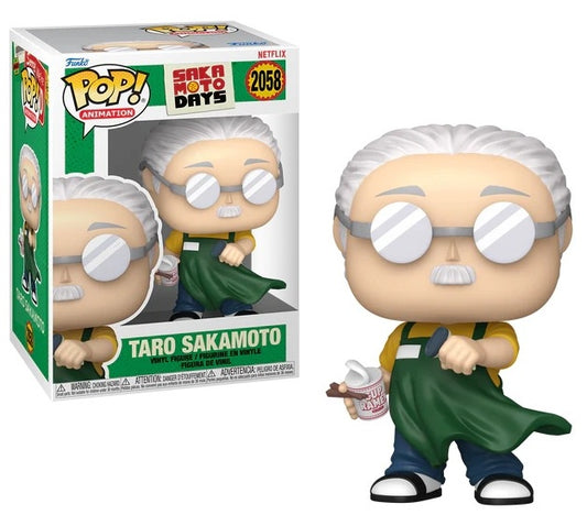 Funko Pop! vinyl figure of Taro Sakamoto from Saka Moto Days with packaging