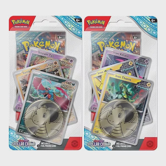 Pokemon TCG: Scarlet & Violet 7 - Stellar Crown - Premium Checklane