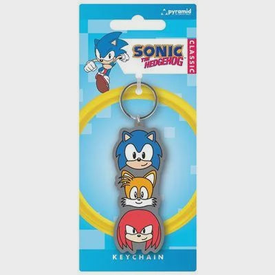 SONIC - Trio Stack - PVC Keychain