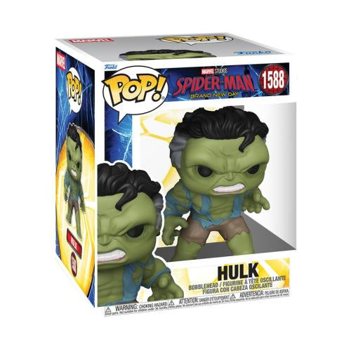 Funko Pop! Hulk figure packaging with Marvel branding