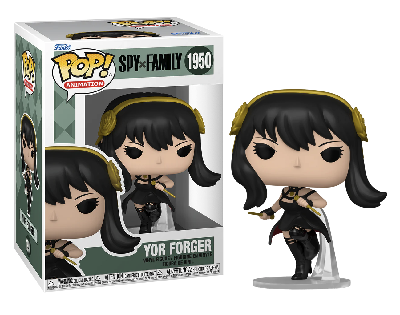 Funko Pop! Yor Forger figure from Spy Family 1950 with packaging