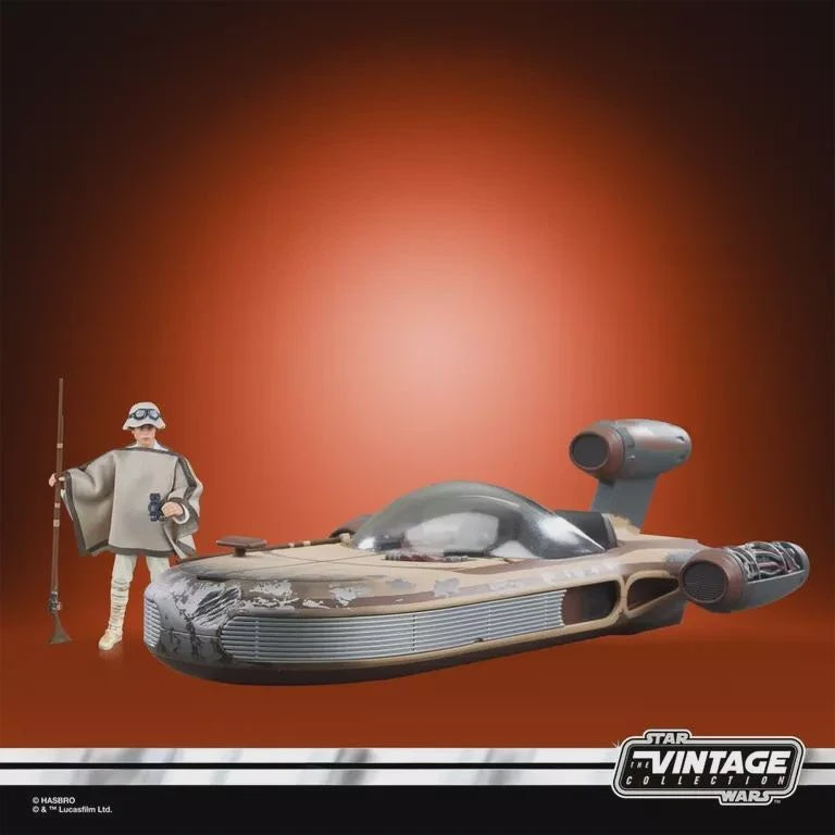STAR WARS VINTAGE COLL 3.75 X-34 LANDSPEEDER W/LUKE