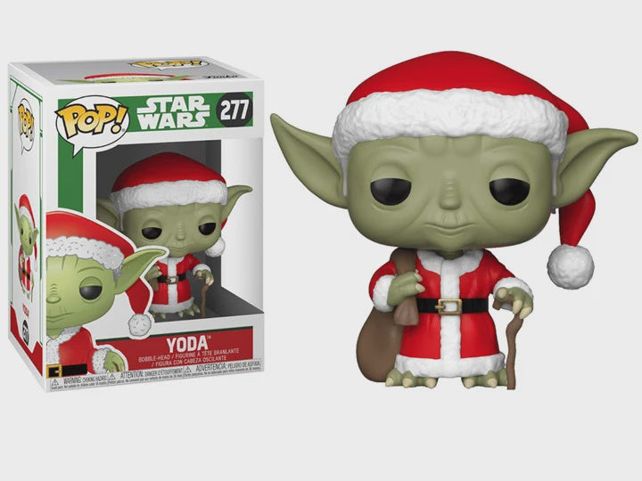STAR WARS  POP N° 277  Holiday  Santa Yoda