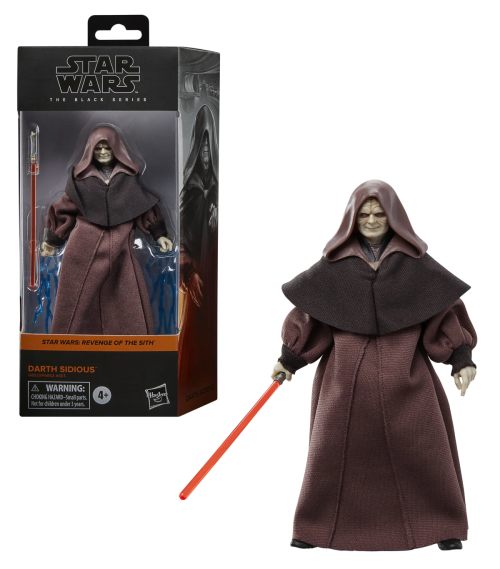 STAR WARS 3 - Darth Sidious - Figure Black Series 15cm