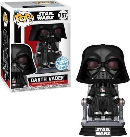 Funko Pop! Darth Vader figure with packaging on a white background