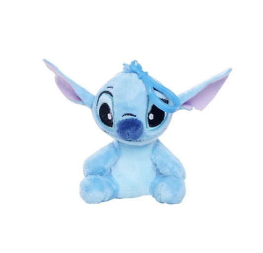 Blue plush toy on a white background
