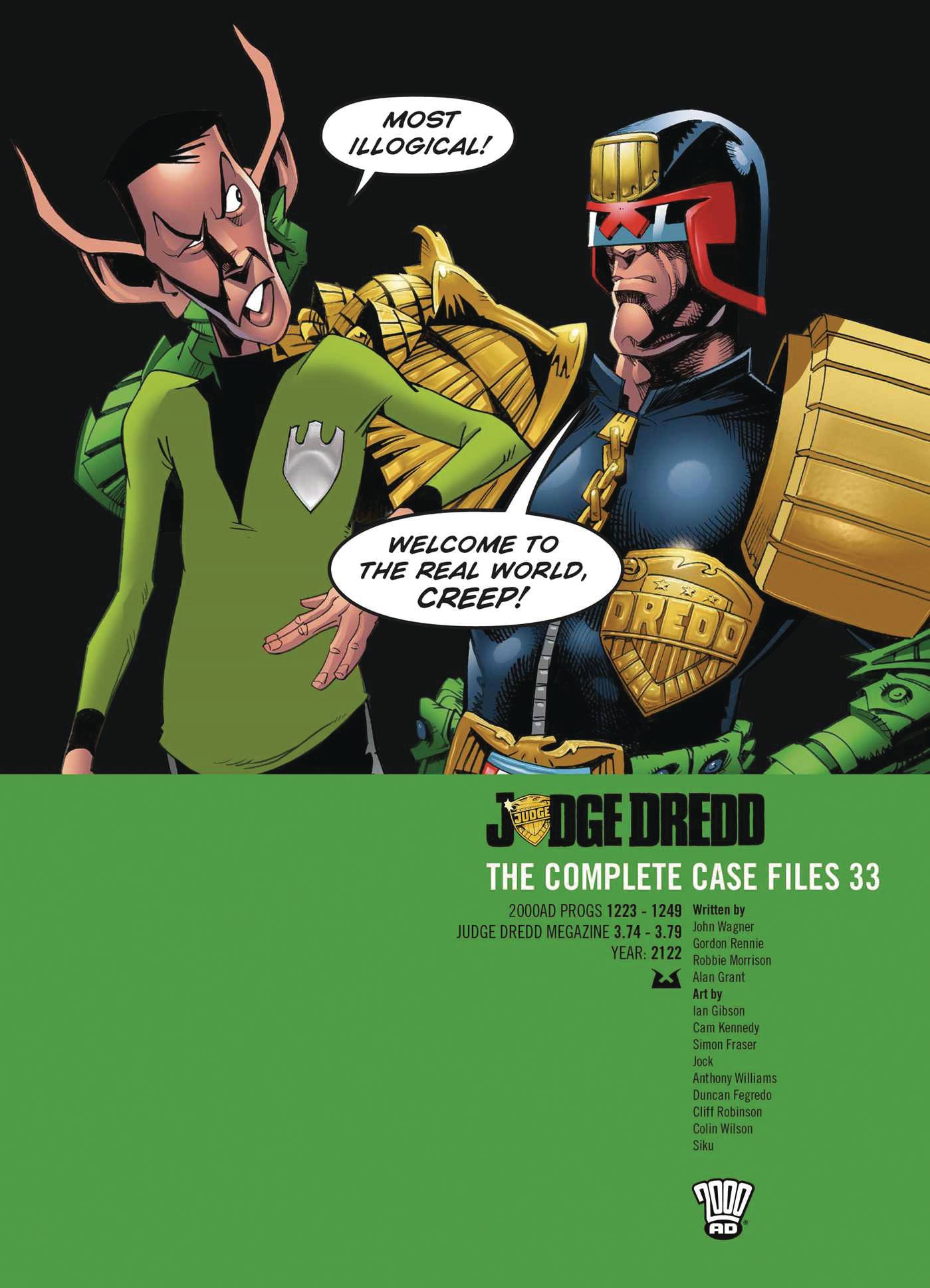 Judge Dredd: Complete Case Files (Trade Paperback) Vol. 33 (Simon & Schuster Edition)