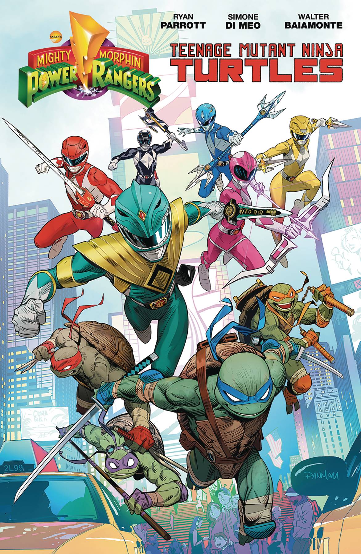 Mighty Morphin Power Rangers/ Teenage Mutant Ninja Turtles (Trade Paperback) Vol. 01