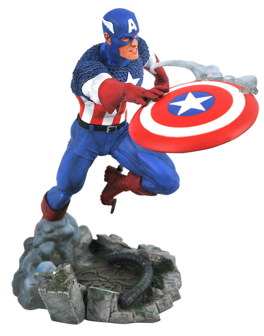 Marvel Gallery Comic Captain America PVC Statue