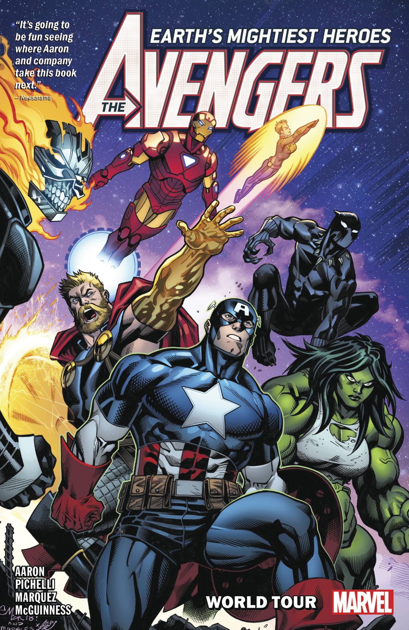 Avengers By Jason Aaron (Trade Paperback) Vol. 02 World Tour