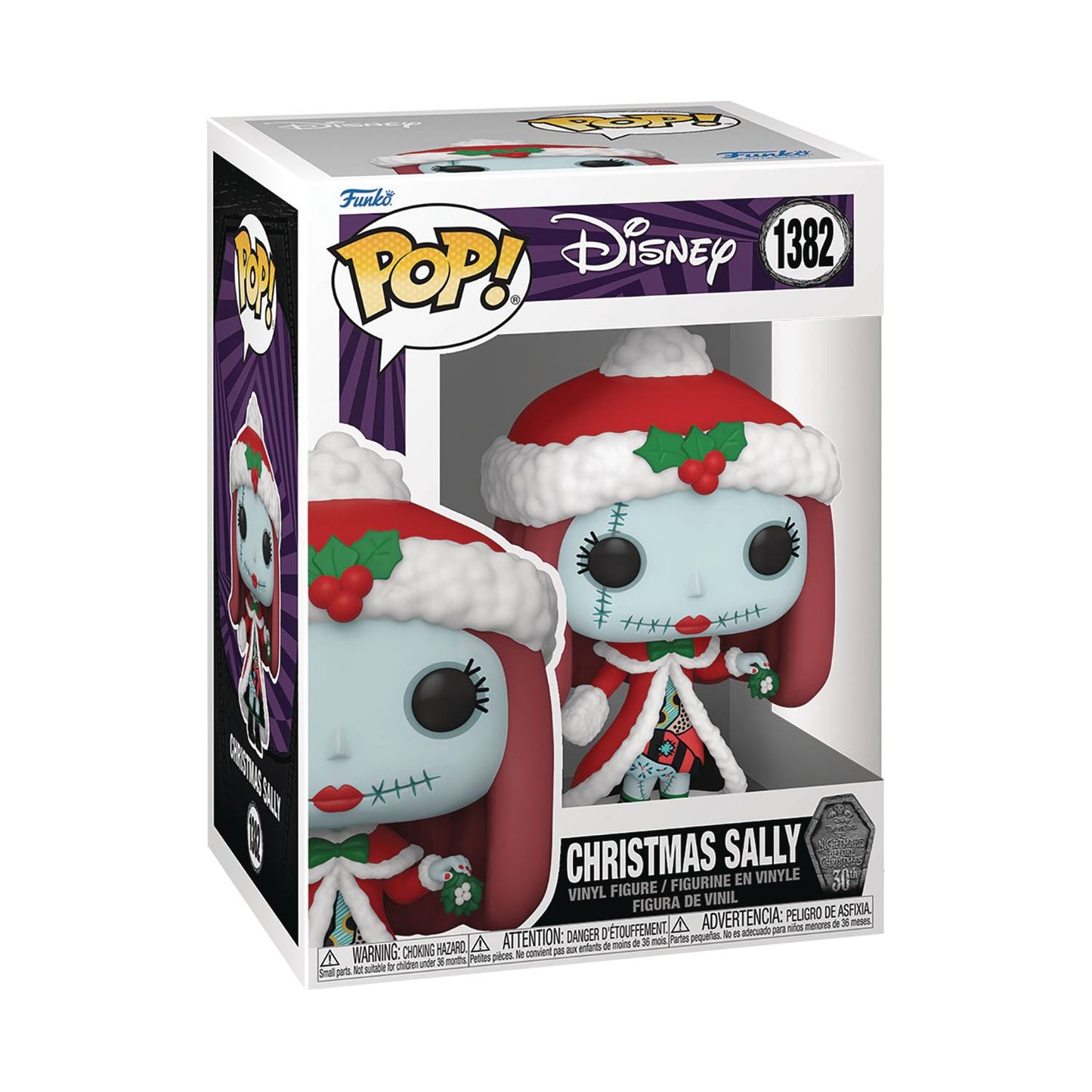 POP! Disney: The Nightmare Before Christmas #1382 Christmas Sally Vinyl Figure