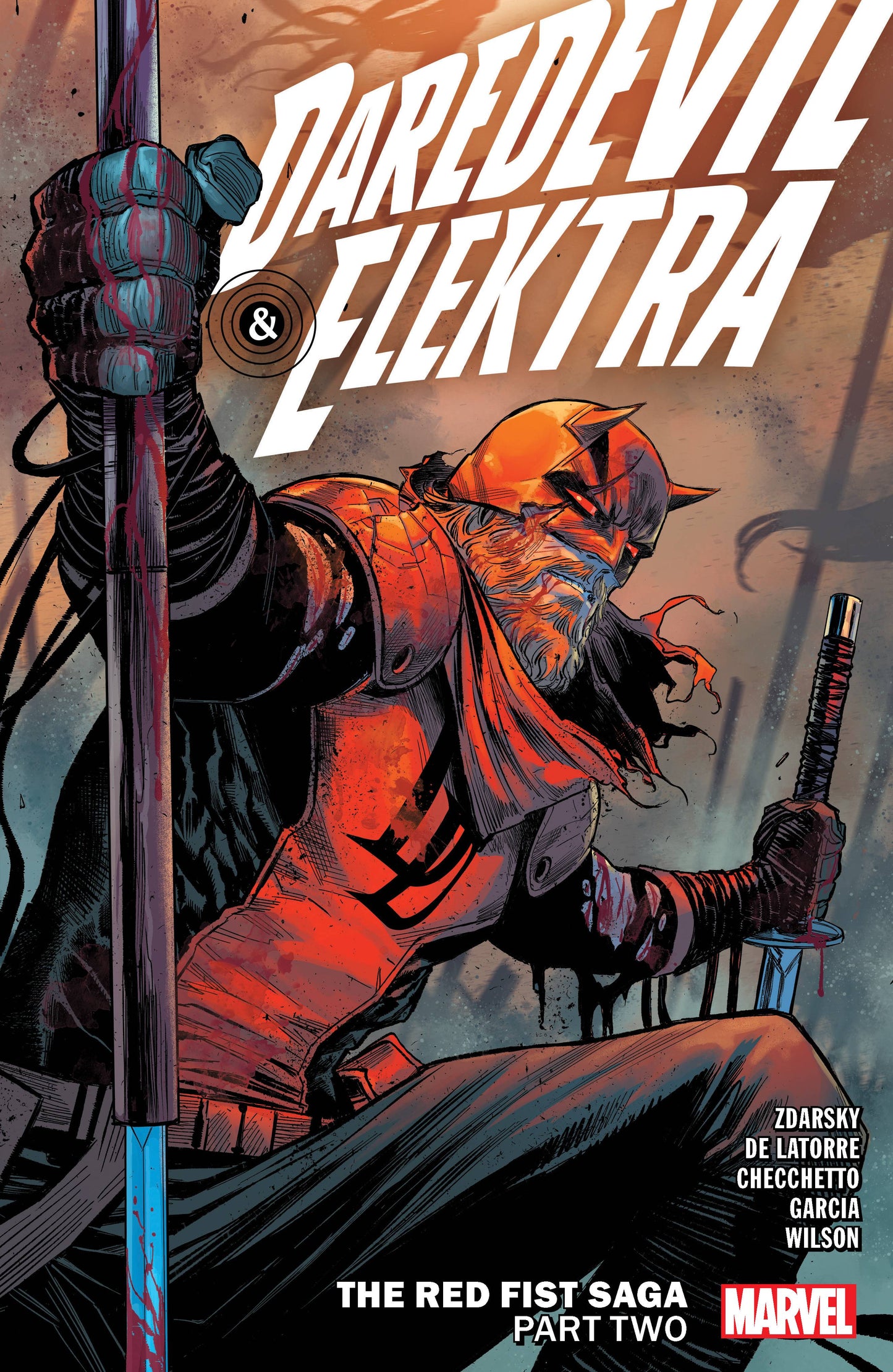 Daredevil & Elektra By Chip Zdarsky (Trade Paperback) Vol. 02 The Red Fist Saga - Part 02