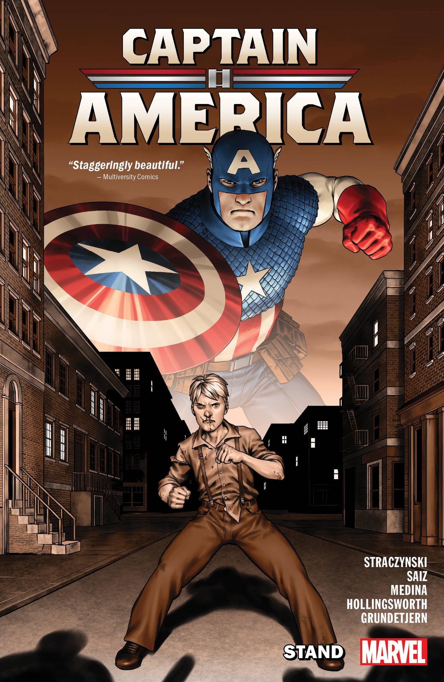 Captain America (2023 ) By J. Michael Straczynski (Trade Paperback) Vol. 01 Stand