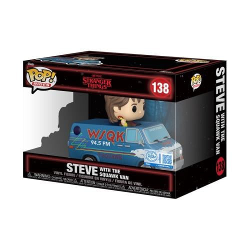 STRANGER THINGS S5 - POP Ride DLX # 138 - Steve with Squawk van
