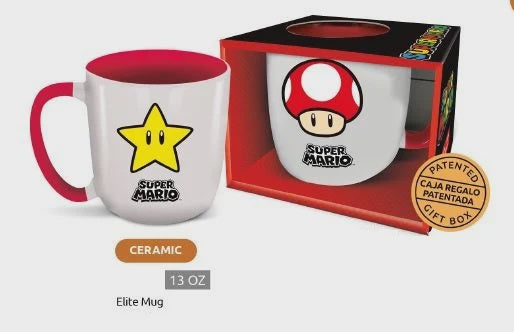 SUPER MARIO - Symbols - Mug Elite Colored Inner - 13Oz