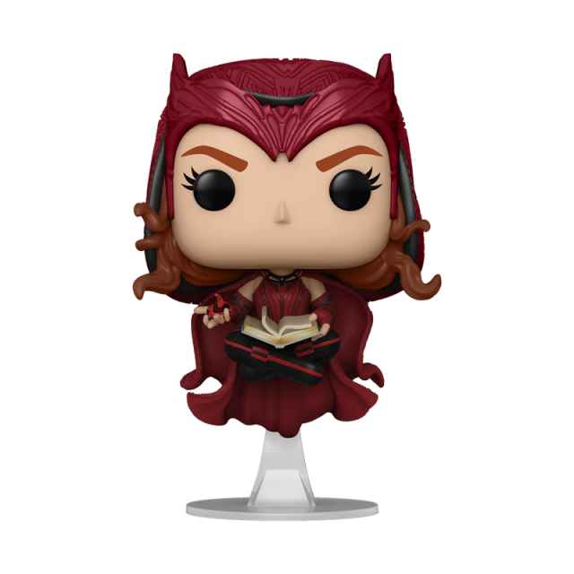 Funko Pop! vinyl figure of a character with red hair and outfit on a white background