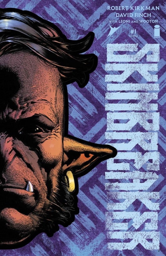 Skinbreaker #1 Cover J David Finch Mask Die-Cut Foil Variant
