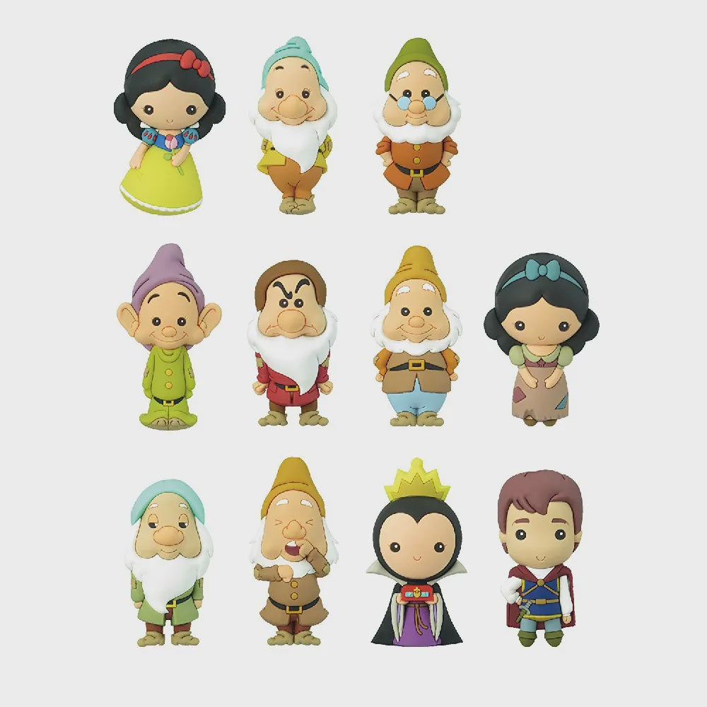 Disney: Snow White: 3D Figural Keychains: Series 1