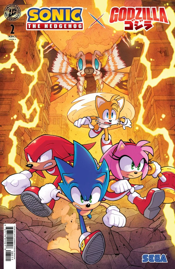 Sonic the Hedgehog x Godzilla #2