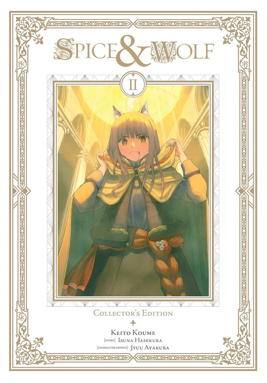 Cover of 'Spice & Wolf' Collector's Edition with character illustration