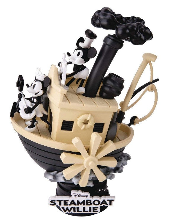 Steamboat Willie D-Stage PVC Diorama Mickey & Minnie 15 cm