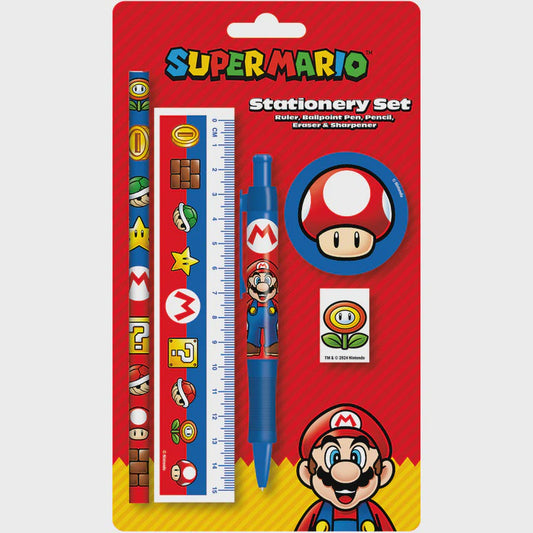 Super Mario Essential Stationery Set