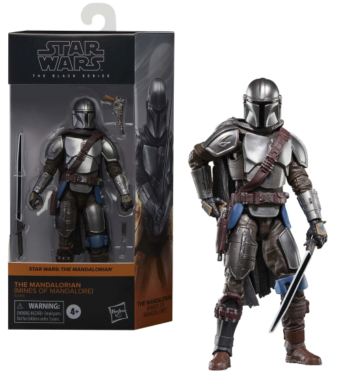 Star Wars The Mandalorian action figure with packaging