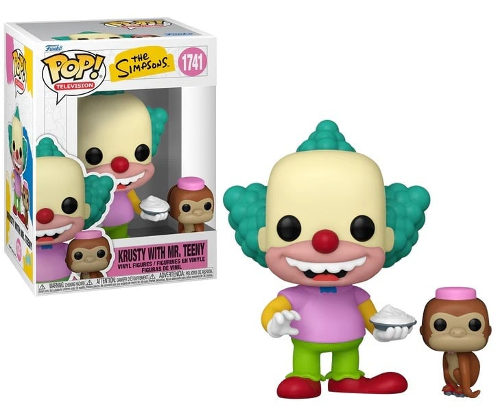 Funko Pop! vinyl figure of Krusty from The Simpsons with packaging