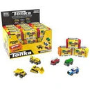 Collection of Tonka toy vehicles in packaging