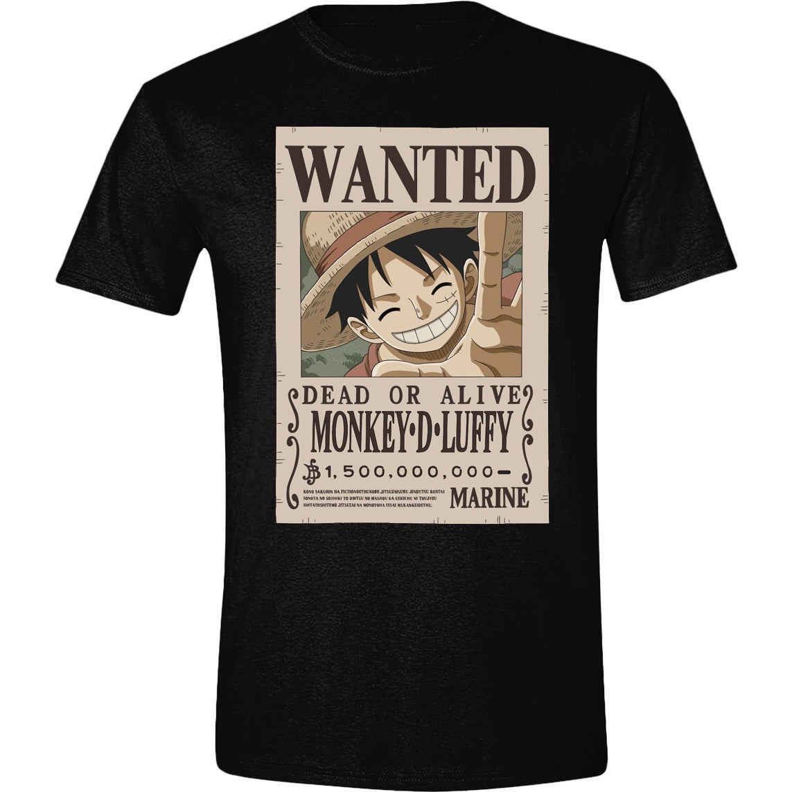 One Piece – Luffy Wanted T-Shirt