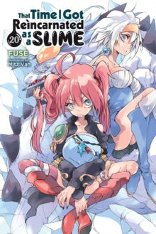 Cover of 'That Time I Got Reincarnated as a Slime' with two characters on a white background