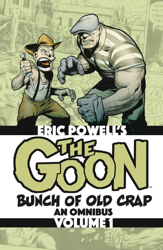 Comic book cover featuring two characters with text 'The Goon' and 'Eric Powell'.