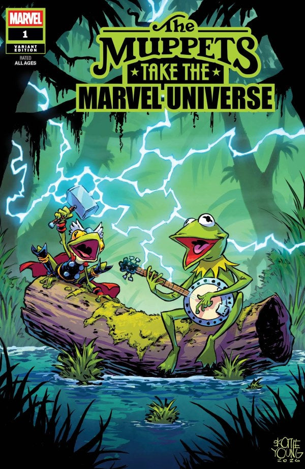 The Muppets Take the Marvel Universe #1 Skottie Young Variant