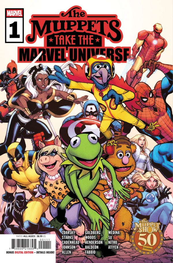 The Muppets Take the Marvel Universe #1